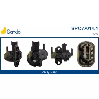 Transmetteur de pression, controle des gaz d'échappement SANDO SPC77014.1