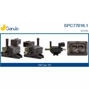 Transmetteur de pression, controle des gaz d'échappement SANDO SPC77016.1