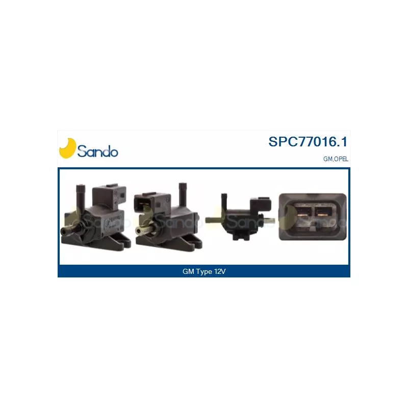 Transmetteur de pression, controle des gaz d'échappement SANDO SPC77016.1