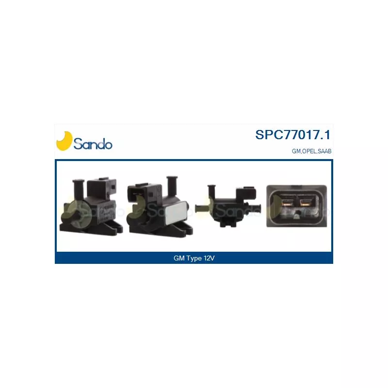 Transmetteur de pression, controle des gaz d'échappement SANDO SPC77017.1