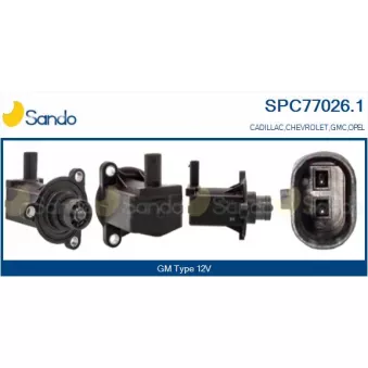Valve d'air de circulation,compresseur SANDO SPC77026.1