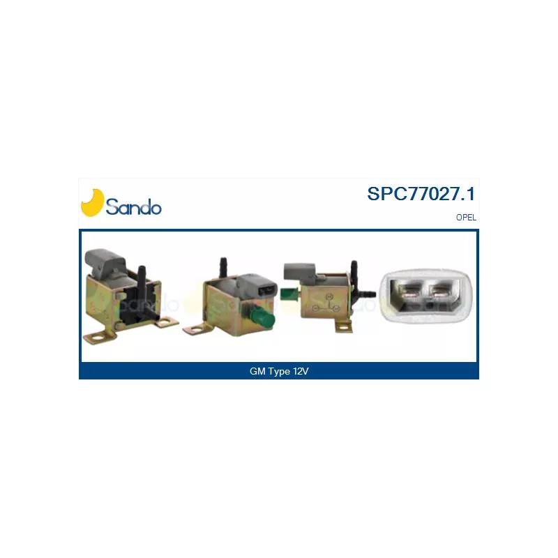 Transmetteur de pression, controle des gaz d'échappement SANDO SPC77027.1