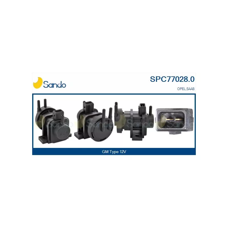 Transmetteur de pression, controle des gaz d'échappement SANDO SPC77028.0