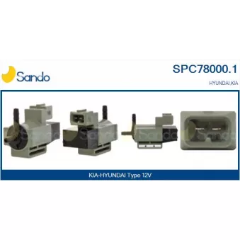 Transmetteur de pression, controle des gaz d'échappement SANDO SPC78000.1