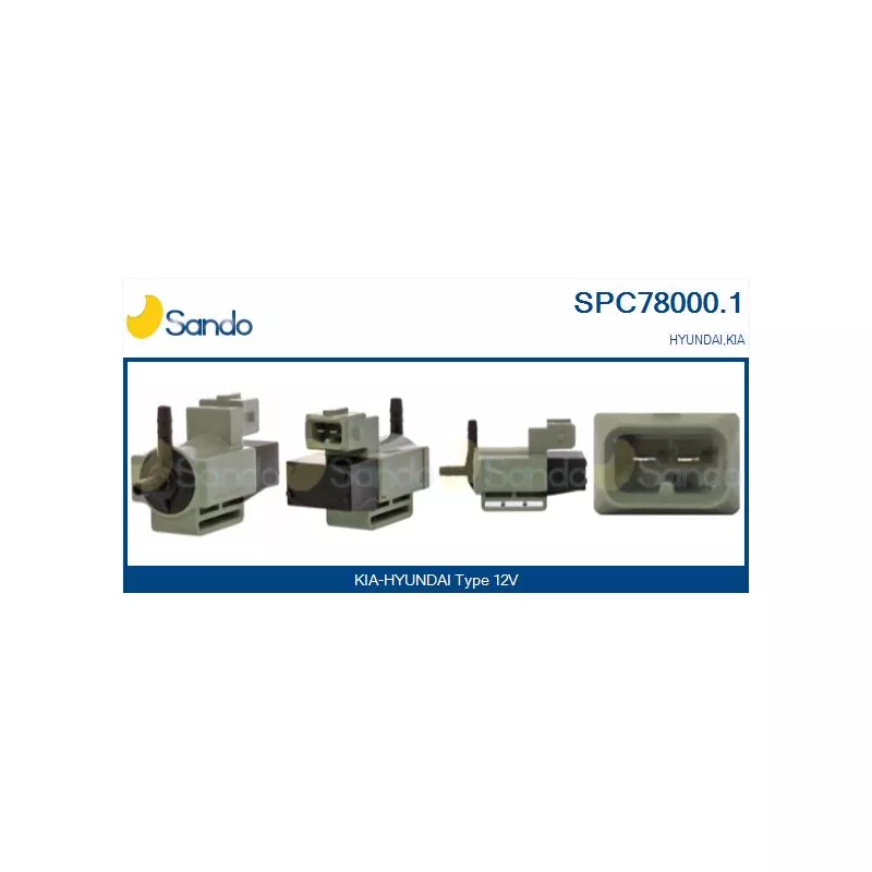 Transmetteur de pression, controle des gaz d'échappement SANDO SPC78000.1