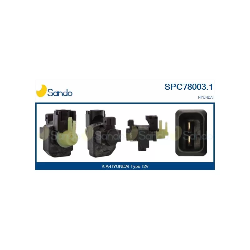 Transmetteur de pression, controle des gaz d'échappement SANDO SPC78003.1