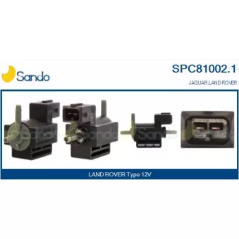 Transmetteur de pression, controle des gaz d'échappement SANDO SPC81002.1