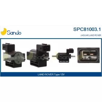 Transmetteur de pression, controle des gaz d'échappement SANDO SPC81003.1