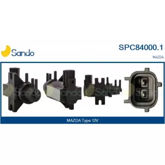 Transmetteur de pression, controle des gaz d'échappement SANDO SPC84000.1