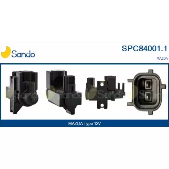 Transmetteur de pression, controle des gaz d'échappement SANDO SPC84001.1