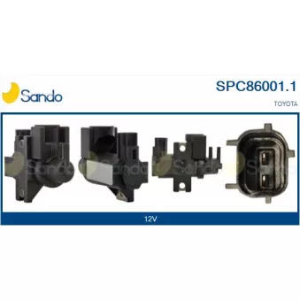 Transmetteur de pression, controle des gaz d'échappement SANDO SPC86001.1