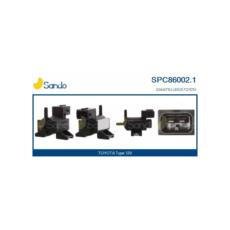Transmetteur de pression, controle des gaz d'échappement SANDO SPC86002.1