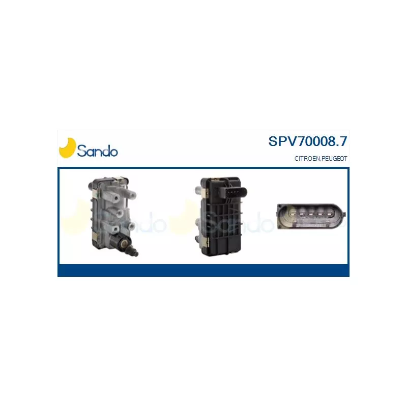 Élément d'ajustage, turbocompresseur SANDO SPV70008.7