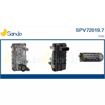 Élément d'ajustage, turbocompresseur SANDO SPV72019.7