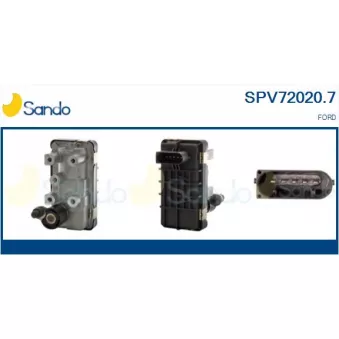 Élément d'ajustage, turbocompresseur SANDO SPV72020.7