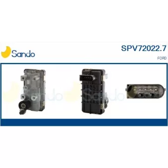 Élément d'ajustage, turbocompresseur SANDO SPV72022.7