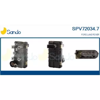 Élément d'ajustage, turbocompresseur SANDO SPV72034.7