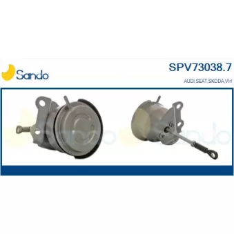 Élément d'ajustage, turbocompresseur SANDO SPV73038.7
