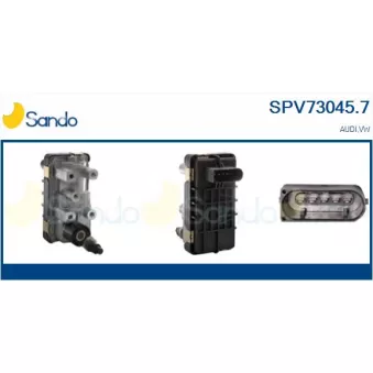 Élément d'ajustage, turbocompresseur SANDO