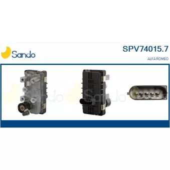 Élément d'ajustage, turbocompresseur SANDO SPV74015.7