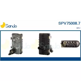Élément d'ajustage, turbocompresseur SANDO SPV75008.7