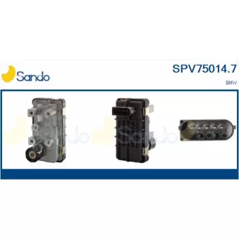 Élément d'ajustage, turbocompresseur SANDO SPV75014.7