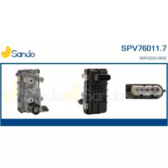 Élément d'ajustage, turbocompresseur SANDO SPV76011.7