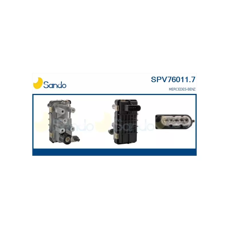 Élément d'ajustage, turbocompresseur SANDO SPV76011.7