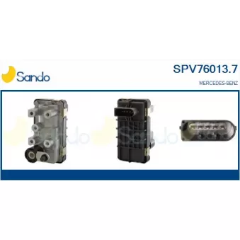 Élément d'ajustage, turbocompresseur SANDO SPV76013.7