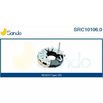 Pont de diodes, alternateur SANDO SRC10106.0