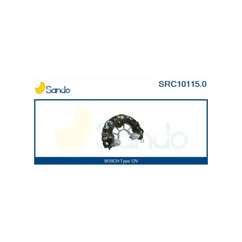 Pont de diodes, alternateur SANDO SRC10115.0