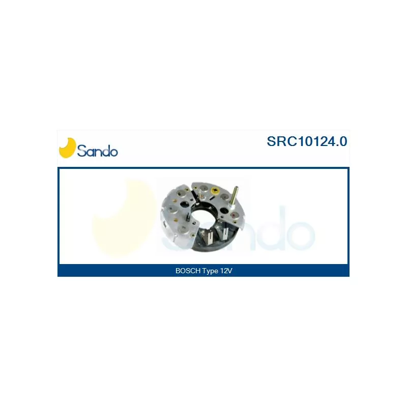 Pont de diodes, alternateur SANDO SRC10124.0