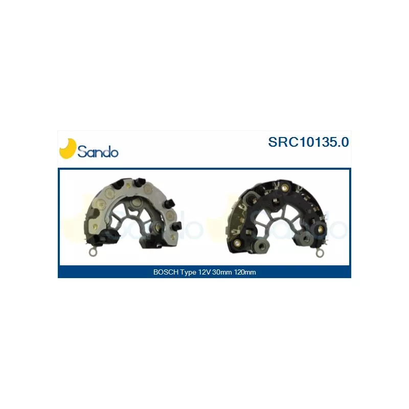 Pont de diodes, alternateur SANDO SRC10135.0