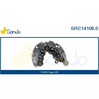 Pont de diodes, alternateur SANDO SRC14106.0