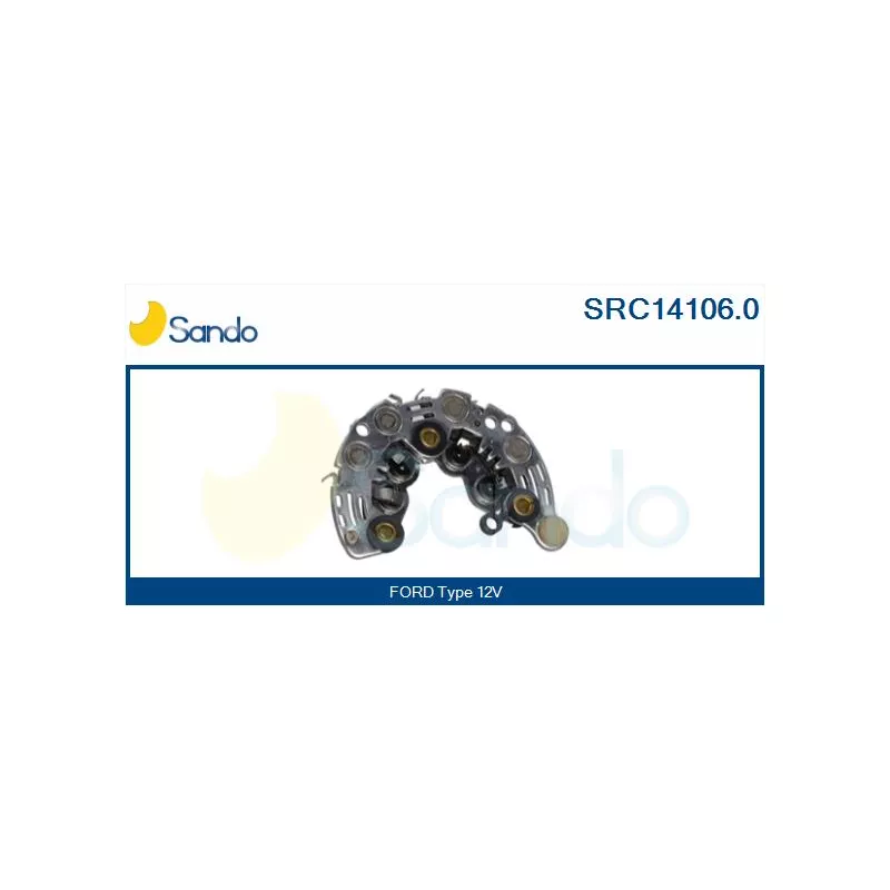 Pont de diodes, alternateur SANDO SRC14106.0