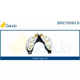 Pont de diodes, alternateur SANDO SRC15101.0