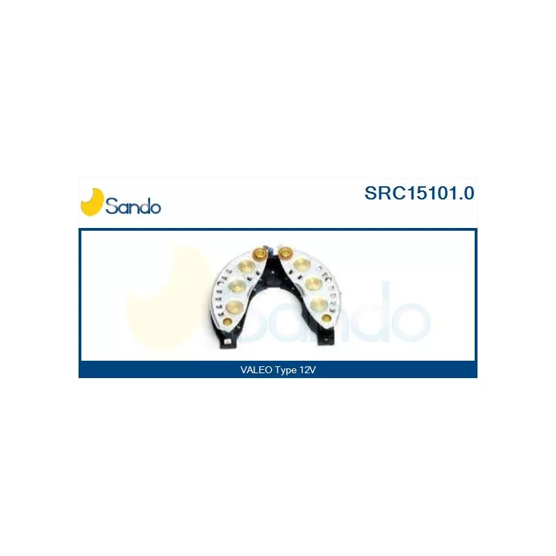 Pont de diodes, alternateur SANDO SRC15101.0