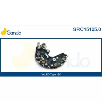 Pont de diodes, alternateur SANDO SRC15105.0