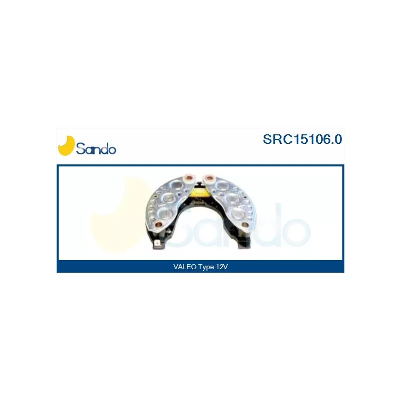 Pont de diodes, alternateur SANDO SRC15106.0