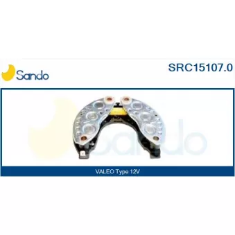 Pont de diodes, alternateur SANDO SRC15107.0