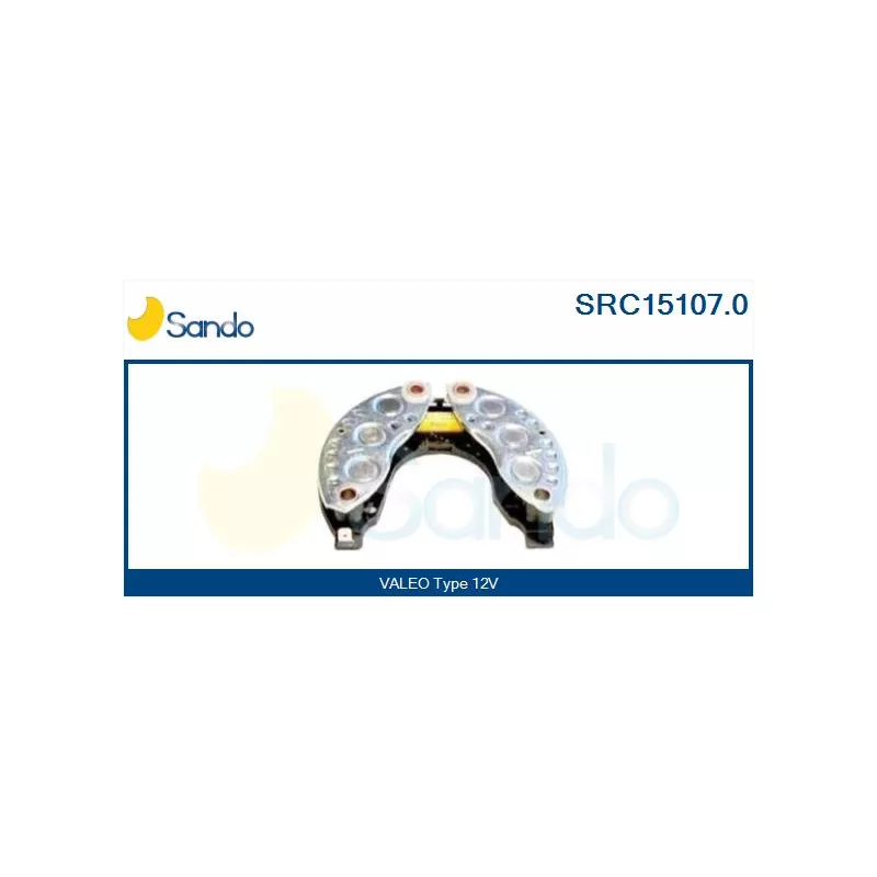 Pont de diodes, alternateur SANDO SRC15107.0