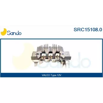 Pont de diodes, alternateur SANDO SRC15108.0