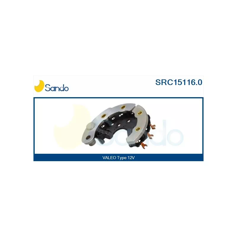 Pont de diodes, alternateur SANDO SRC15116.0