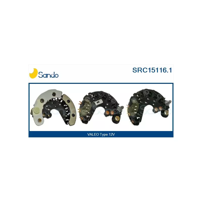Pont de diodes, alternateur SANDO SRC15116.1