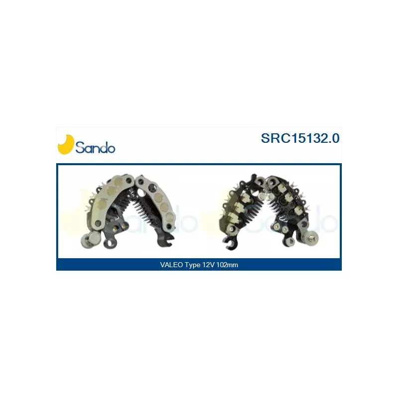 Pont de diodes, alternateur SANDO SRC15132.0