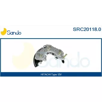 Pont de diodes, alternateur SANDO SRC20118.0