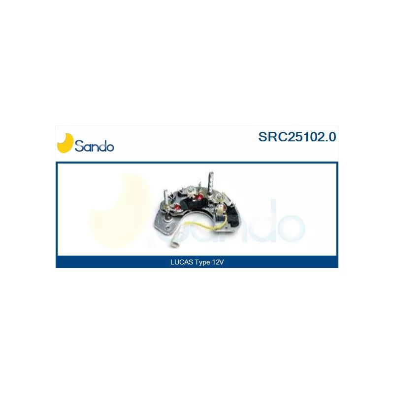 Pont de diodes, alternateur SANDO SRC25102.0