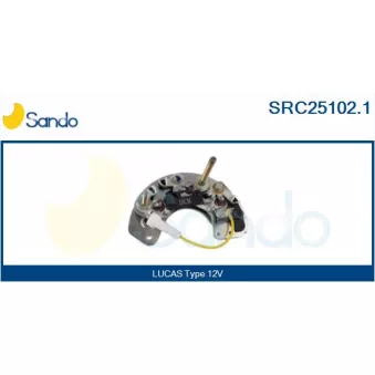 Pont de diodes, alternateur SANDO SRC25102.1