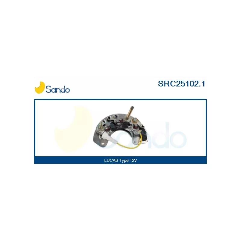 Pont de diodes, alternateur SANDO SRC25102.1