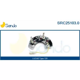 Pont de diodes, alternateur SANDO SRC25103.0